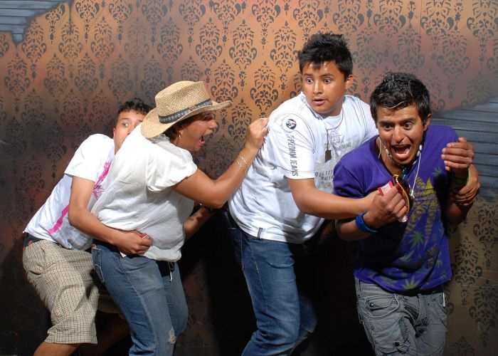 Nightmares Fear Factory visitors, Niagara Falls, Canada