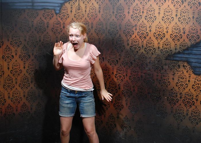 Nightmares Fear Factory visitors, Niagara Falls, Canada