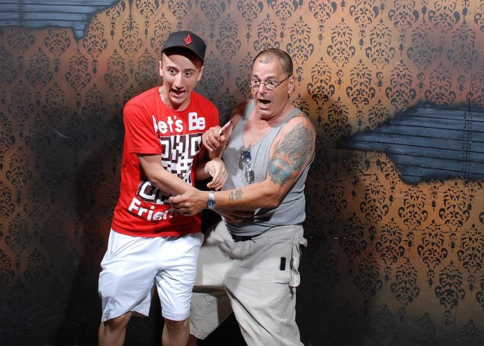 Nightmares Fear Factory visitors, Niagara Falls, Canada