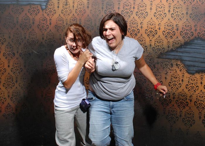 Nightmares Fear Factory visitors, Niagara Falls, Canada