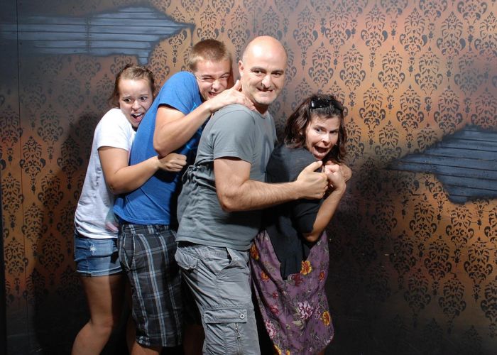 Nightmares Fear Factory visitors, Niagara Falls, Canada