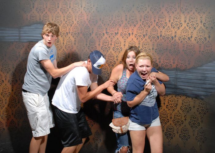 Nightmares Fear Factory visitors, Niagara Falls, Canada