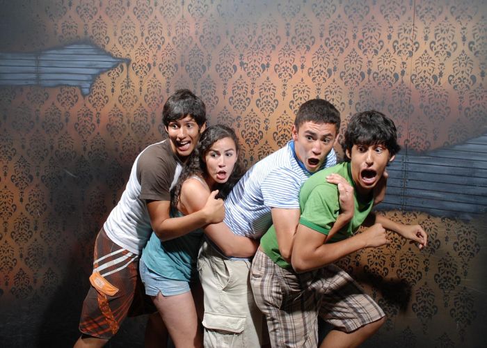 Nightmares Fear Factory visitors, Niagara Falls, Canada