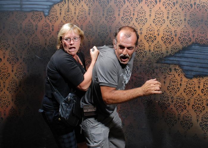 Nightmares Fear Factory visitors, Niagara Falls, Canada