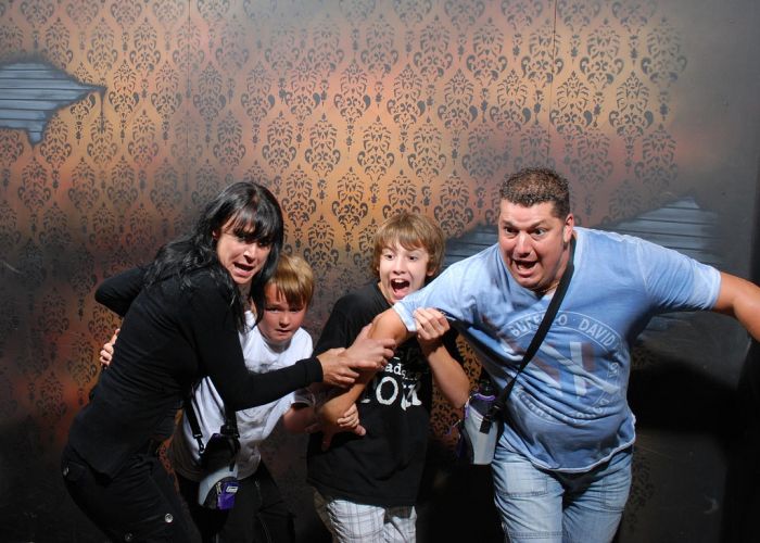 Nightmares Fear Factory visitors, Niagara Falls, Canada