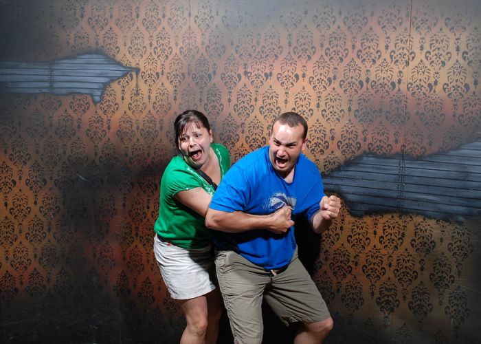 Nightmares Fear Factory visitors, Niagara Falls, Canada