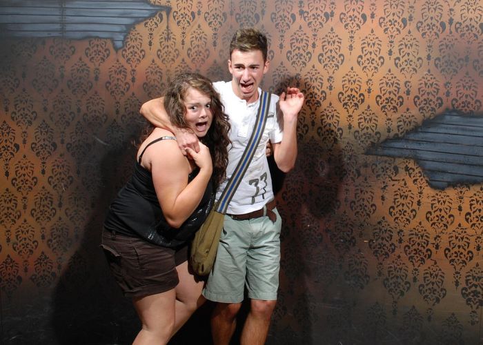 Nightmares Fear Factory visitors, Niagara Falls, Canada