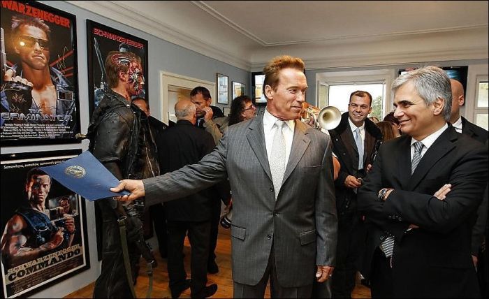 Arnold Schwarzenegger museum, Thal near Graz, Austria