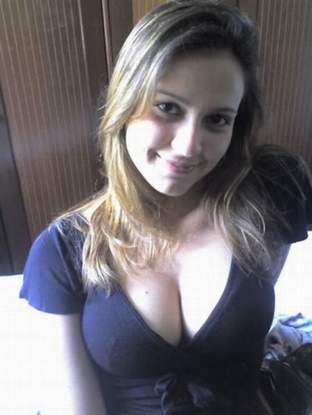 breasts cleavage girl