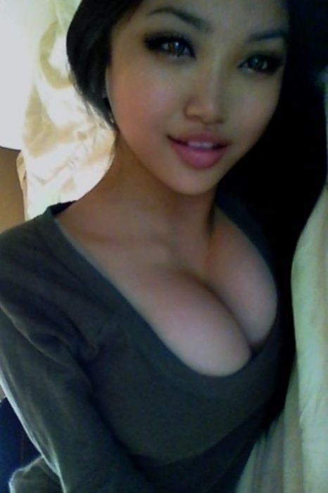 breasts cleavage girl