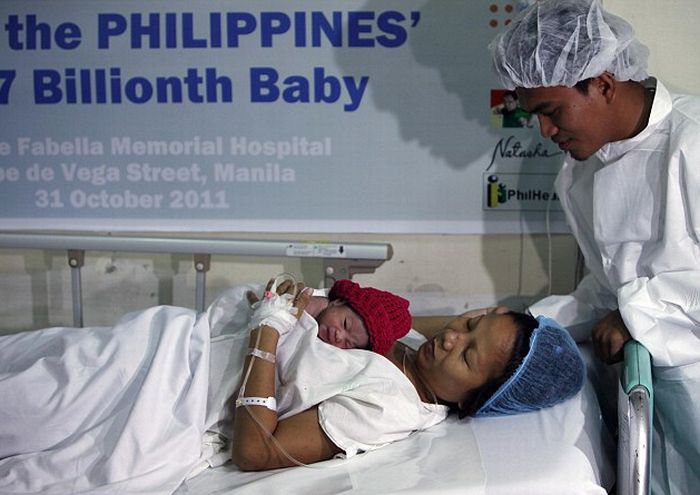 Danica May Camacho, World's seven billionth baby, Manila, Philippines