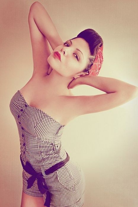 pin-up girl model