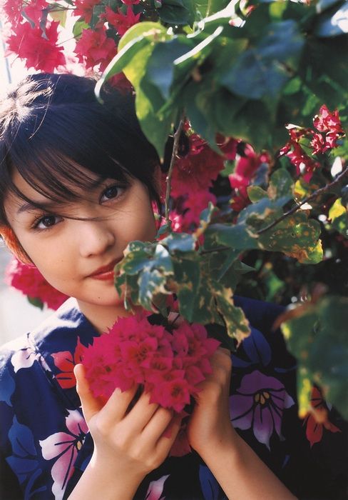 japanese girl in kimono