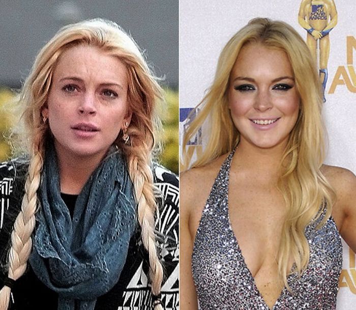 celebrities without makeup