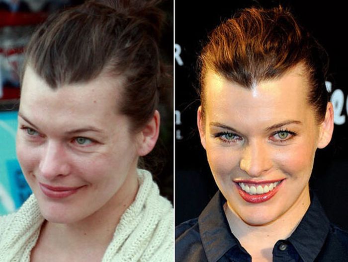 celebrities without makeup