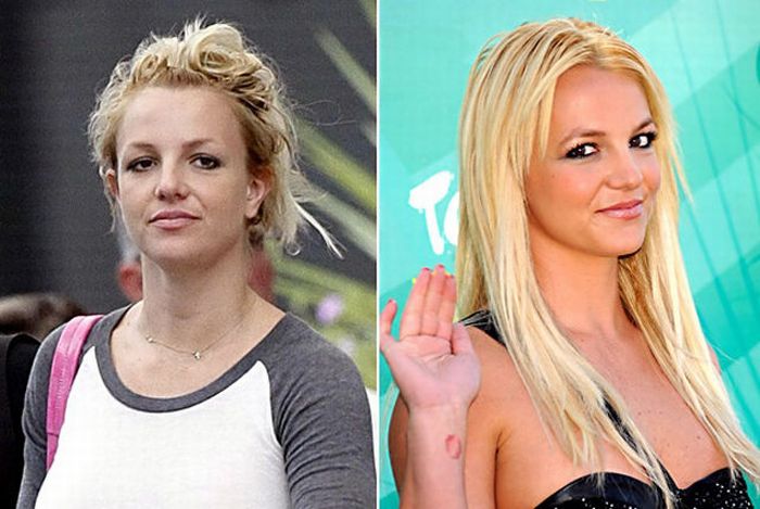 celebrities without makeup