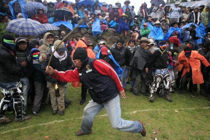 Takanakuy, Peruvian fight club, Chumbivilcas, Andes, Peru