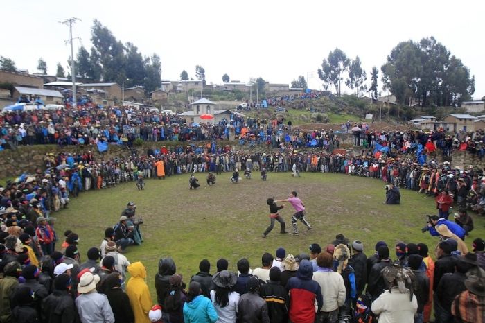 Takanakuy, Peruvian fight club, Chumbivilcas, Andes, Peru