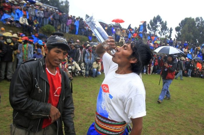 Takanakuy, Peruvian fight club, Chumbivilcas, Andes, Peru