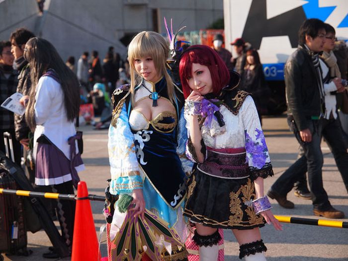 Comiket girls 2011, Tokyo, Japan