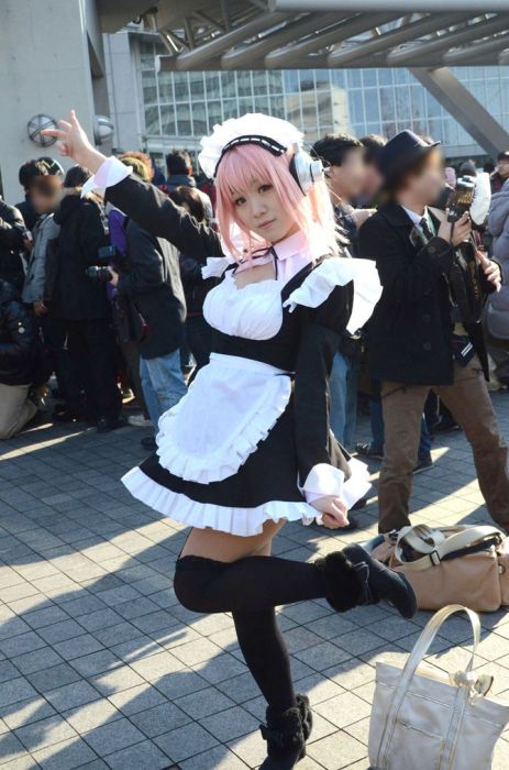 Comiket girls 2011, Tokyo, Japan