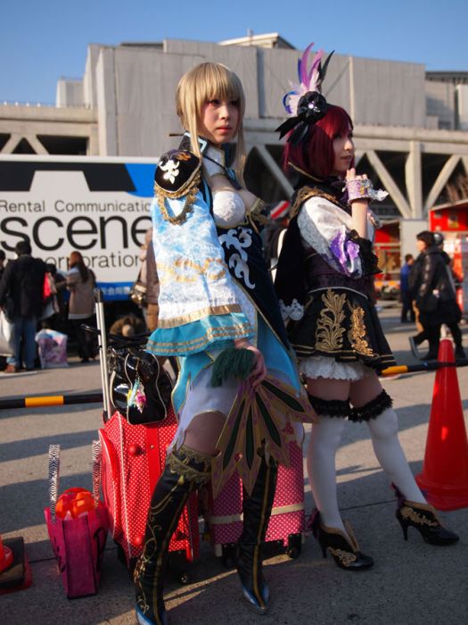 Comiket girls 2011, Tokyo, Japan