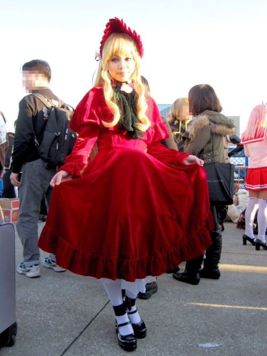 Comiket girls 2011, Tokyo, Japan