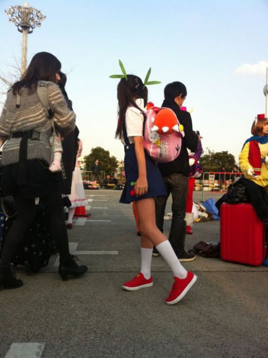 Comiket girls 2011, Tokyo, Japan