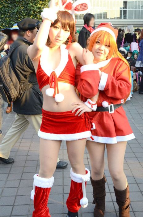 Comiket girls 2011, Tokyo, Japan