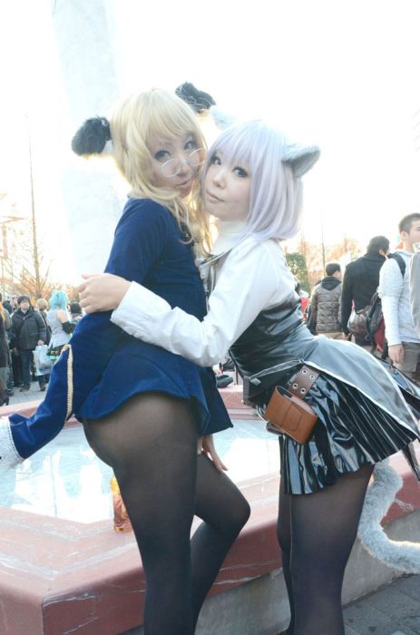 Comiket girls 2011, Tokyo, Japan