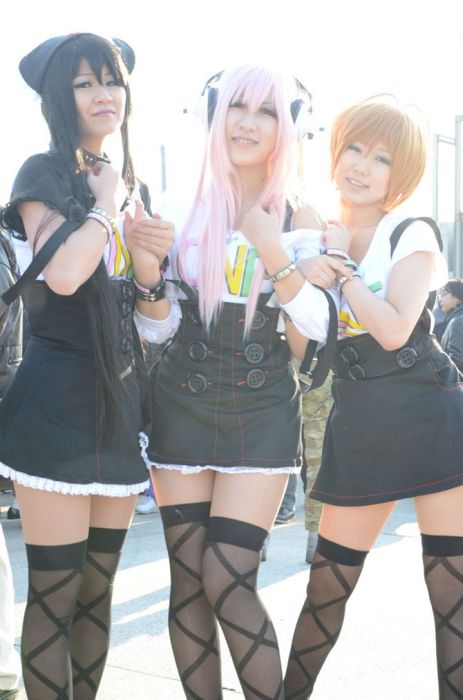 Comiket girls 2011, Tokyo, Japan