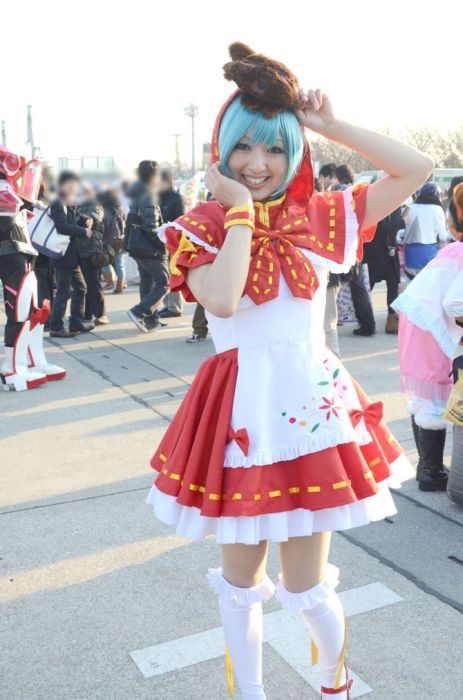 Comiket girls 2011, Tokyo, Japan