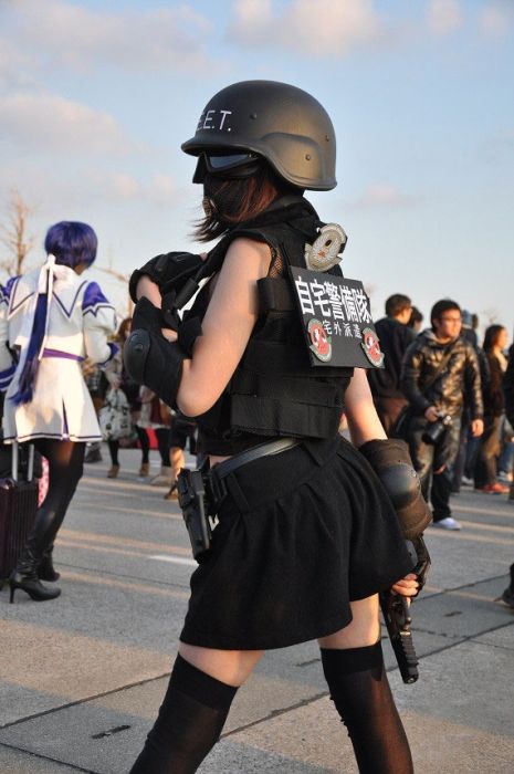 Comiket girls 2011, Tokyo, Japan