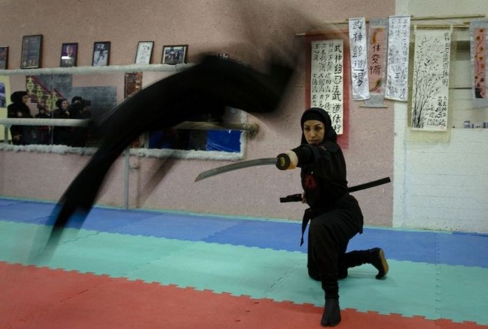 iranian ninja girl