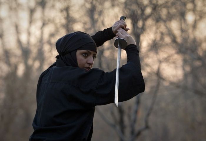 iranian ninja girl