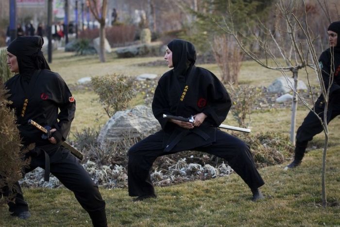 iranian ninja girl