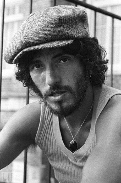 black and white celebrity portrait