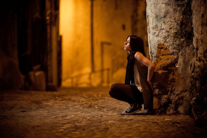 Glamour girl photography by Matthieu Sonnet