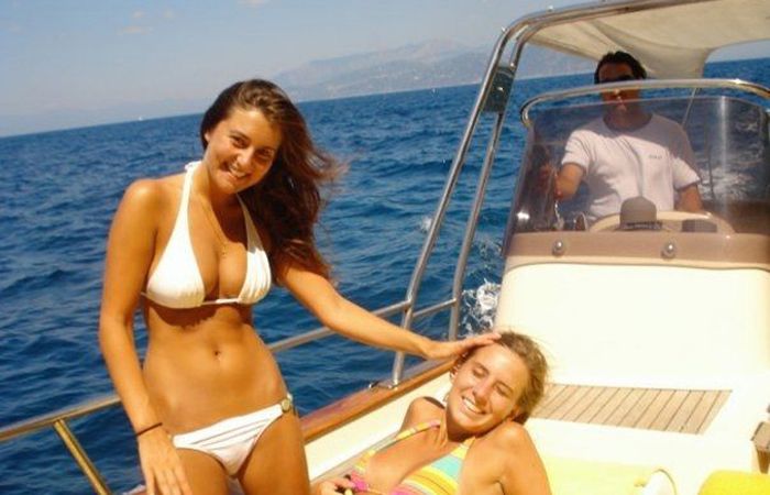 young summer and bikini beach girls