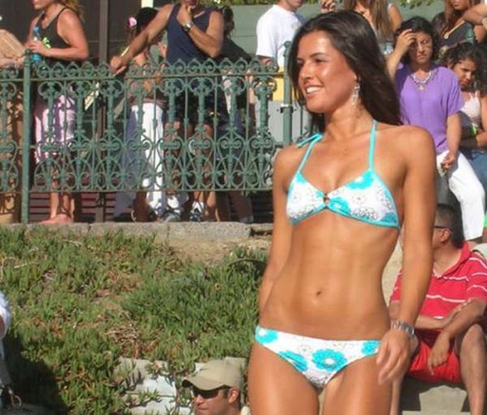 young summer and bikini beach girls