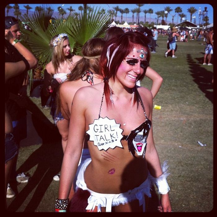 Girls of the Coachella Valley Music and Arts Festival 2012