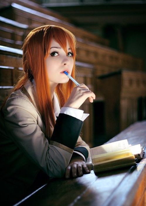 young red haired girl portrait