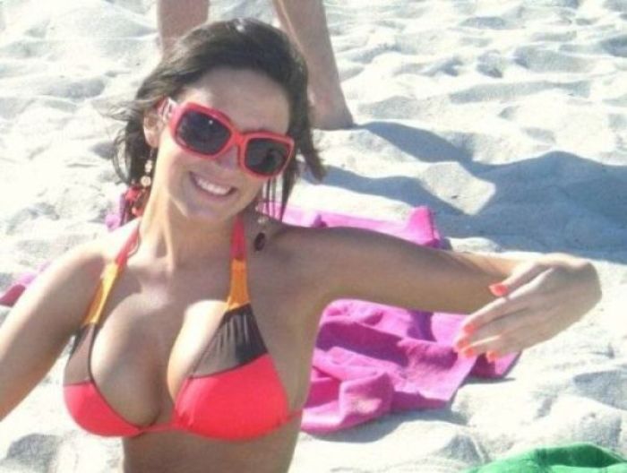 breasts cleavage girl