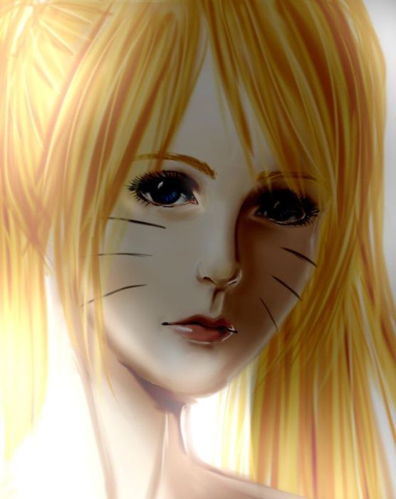 computer graphics digital painting girl illustration