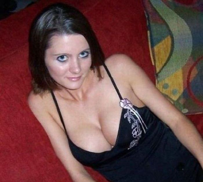 breasts cleavage girl