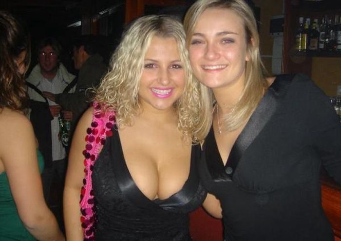 breasts cleavage girl