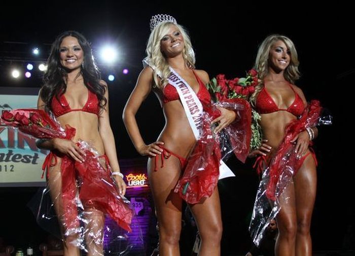 Twin Peaks All-Star bikini contest, Addison, Dallas County, Texas, 2012
