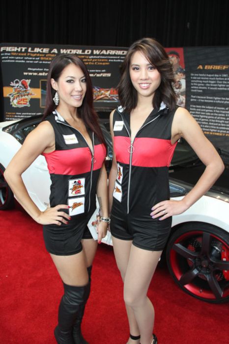 Electronic Entertainment Expo (E3) 2012 trade show girls