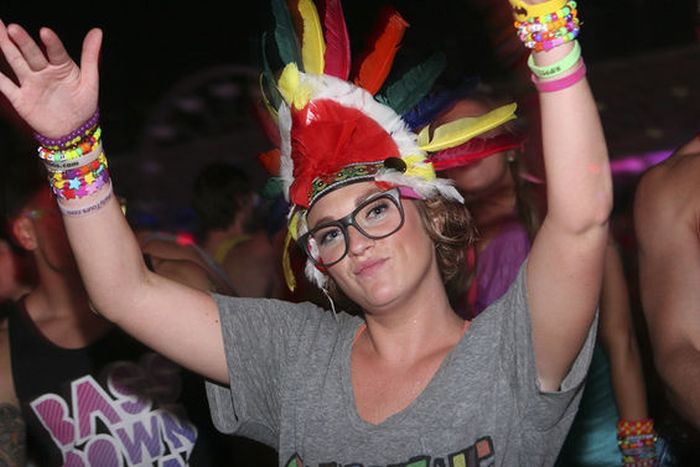 Girls from Electric Daisy Carnival 2012, Las Vegas, United States