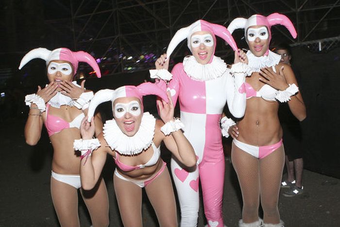 Girls from Electric Daisy Carnival 2012, Las Vegas, United States